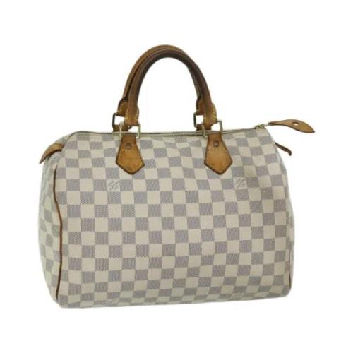 Louis Vuitton Vintage Pre-owned Canvas handvskor Beige, Dam