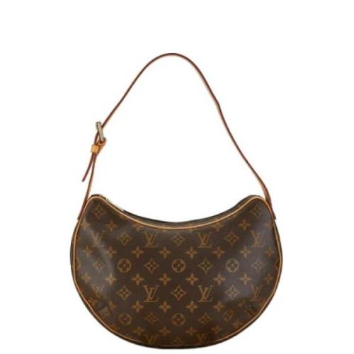 Louis Vuitton Vintage Pre-owned Plast axelremsvskor Brown, Dam