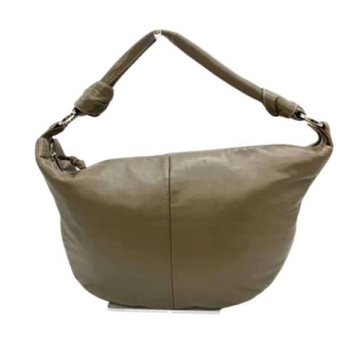 Loewe Pre-owned Pre-owned Tyg axelremsvskor Beige, Dam