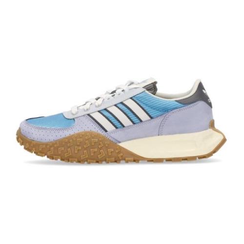 Adidas Blå Dawn Låg Sneaker med Boost Mellansula Blue, Herr