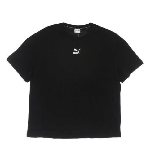 Puma Svart Boxy Tee Kortärmad T-shirt Black, Herr