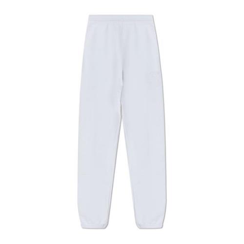 Dolce & Gabbana Sweatpants med logotyp White, Dam