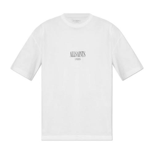 AllSaints T-shirt Twilght White, Herr