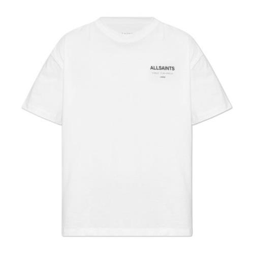 AllSaints T-shirt Underground White, Herr