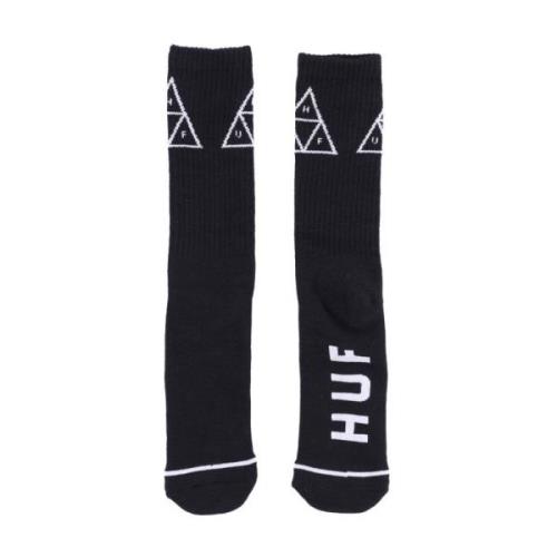 HUF Broderad Logosocka Black, Herr