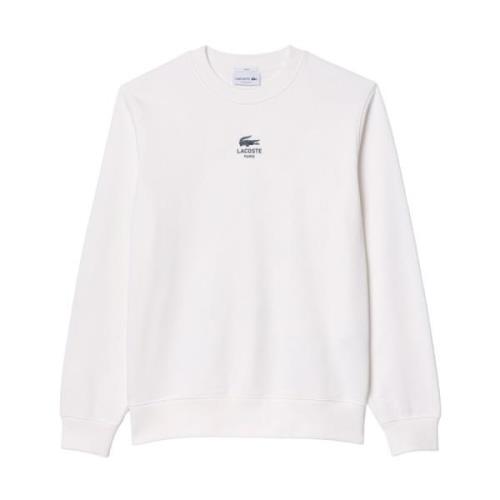 Lacoste Sportig Sweatshirt White, Herr