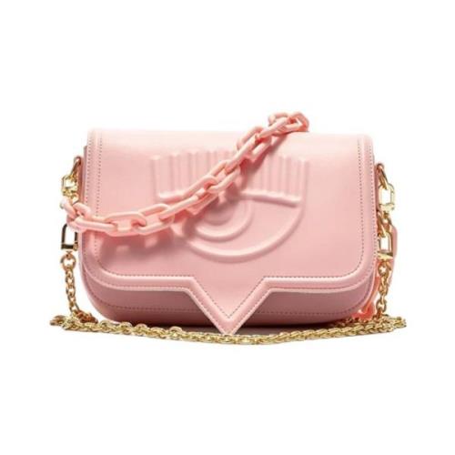 Chiara Ferragni Collection Eyelike Axelväska Pink, Dam