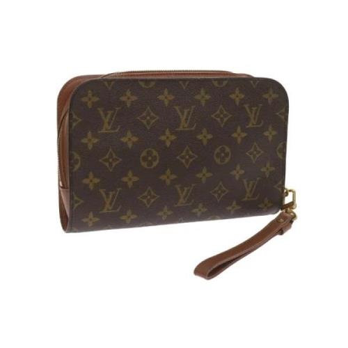 Louis Vuitton Vintage Pre-owned Canvas louis-vuitton-vskor Brown, Dam