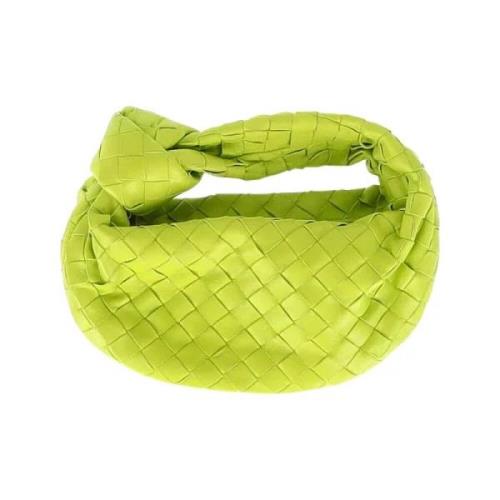 Bottega Veneta Vintage Pre-owned Laeder handvskor Green, Dam