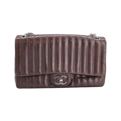 Chanel Vintage Pre-owned Laeder chanel-vskor Brown, Dam