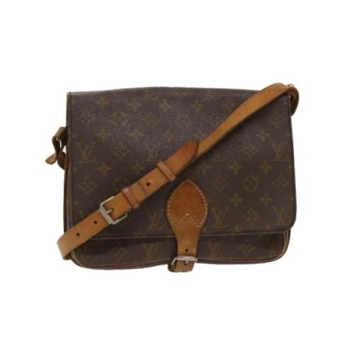 Louis Vuitton Vintage Pre-owned Canvas louis-vuitton-vskor Brown, Dam