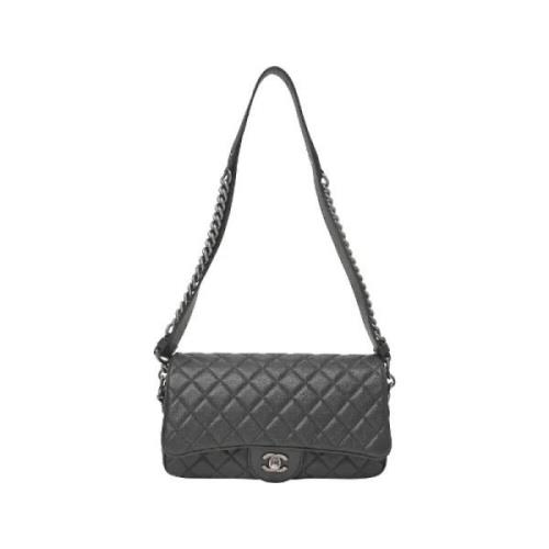 Chanel Vintage Pre-owned Laeder chanel-vskor Black, Dam