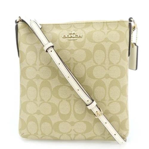 Coach Pre-owned Pre-owned Plast axelremsvskor Beige, Dam