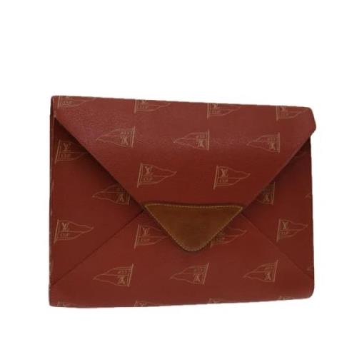 Louis Vuitton Vintage Pre-owned Laeder louis-vuitton-vskor Red, Dam