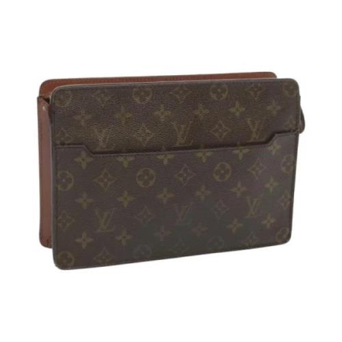 Louis Vuitton Vintage Pre-owned Canvas louis-vuitton-vskor Brown, Dam