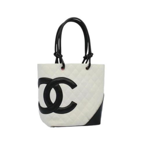 Chanel Vintage Pre-owned Laeder chanel-vskor White, Dam