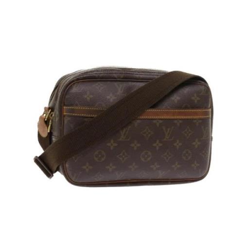 Louis Vuitton Vintage Pre-owned Canvas louis-vuitton-vskor Brown, Dam