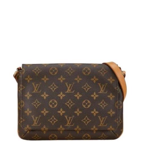 Louis Vuitton Vintage Pre-owned Plast handvskor Brown, Dam