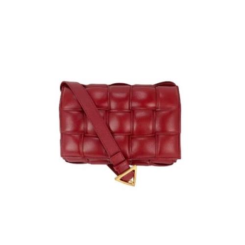 Bottega Veneta Vintage Pre-owned Laeder handvskor Red, Dam