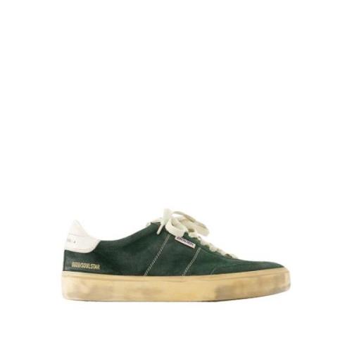 Golden Goose Grön Läder Sneakers - Soul Star Green, Herr