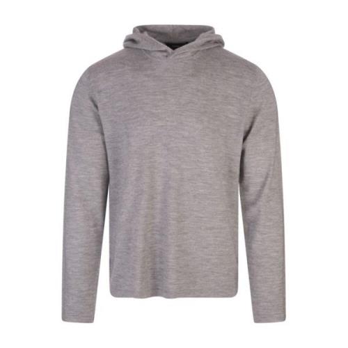 Vince Grått Ull Cashmere Blend Hoodie Gray, Herr