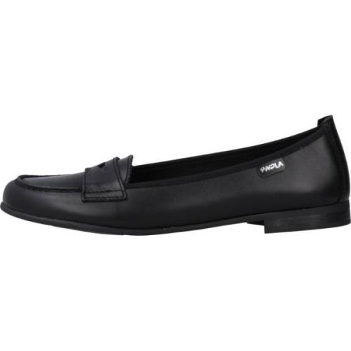 Pablosky Klassiska Moccasin Loafers Black, Dam