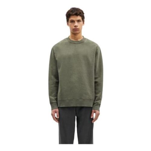 Samsøe Samsøe Pigment Crewneck Sweatshirt Green, Herr