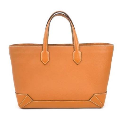 Hermès Vintage Pre-owned Laeder handvskor Orange, Dam