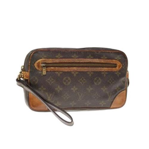 Louis Vuitton Vintage Pre-owned Canvas louis-vuitton-vskor Brown, Dam