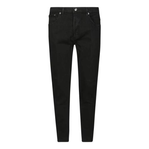 Dondup Svart Bull Brighton Jeans Black, Herr