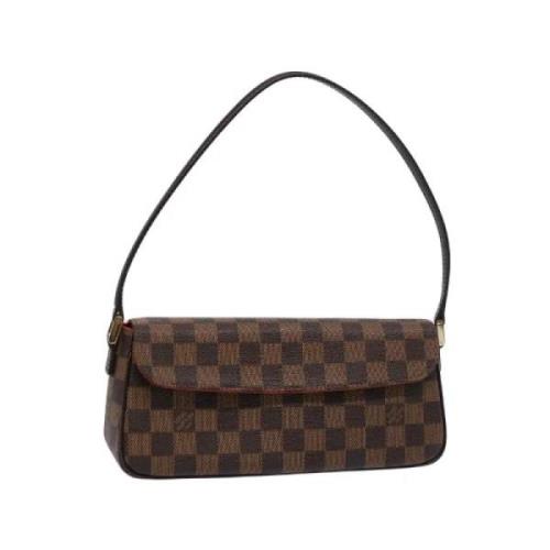 Louis Vuitton Vintage Pre-owned Canvas louis-vuitton-vskor Brown, Dam