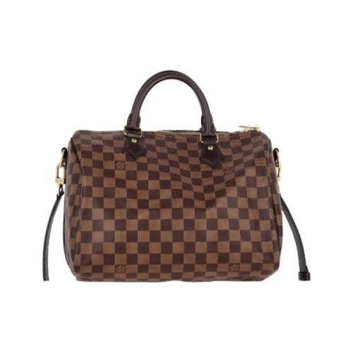 Louis Vuitton Vintage Pre-owned Laeder handvskor Brown, Dam