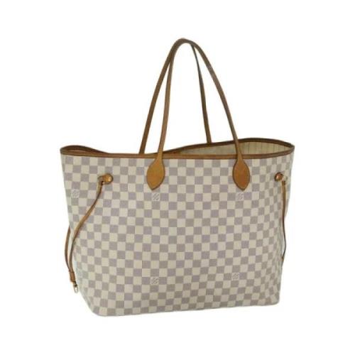 Louis Vuitton Vintage Pre-owned Canvas louis-vuitton-vskor Beige, Dam