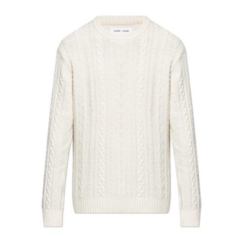 Samsøe Samsøe Sweater Sakorey Beige, Herr