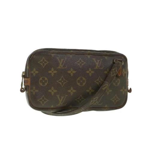 Louis Vuitton Vintage Pre-owned Canvas louis-vuitton-vskor Brown, Dam