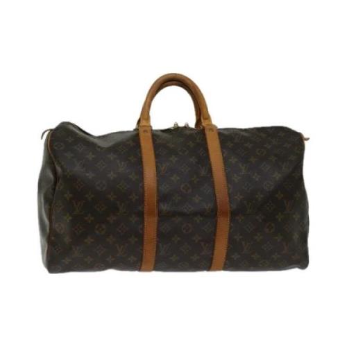 Louis Vuitton Vintage Pre-owned Canvas louis-vuitton-vskor Brown, Dam