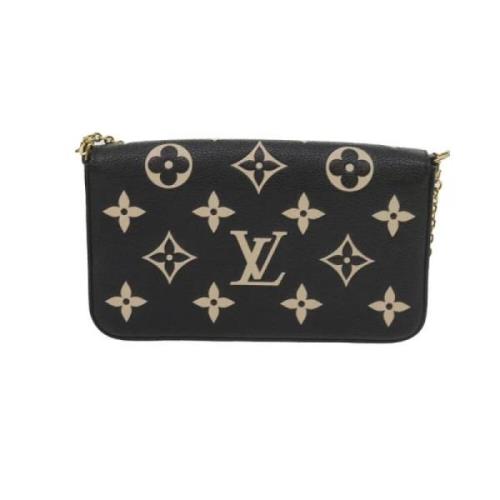 Louis Vuitton Vintage Pre-owned Laeder louis-vuitton-vskor Black, Dam