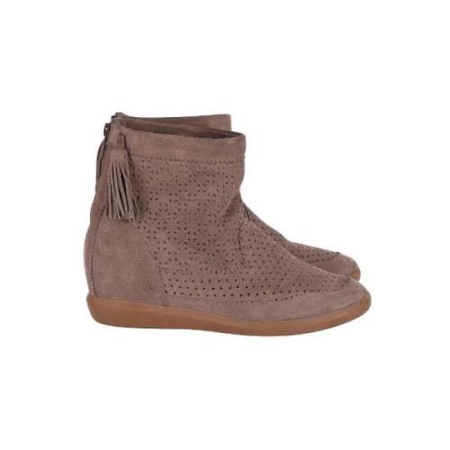 Isabel Marant Pre-owned Pre-owned Mocka stvlar Beige, Dam