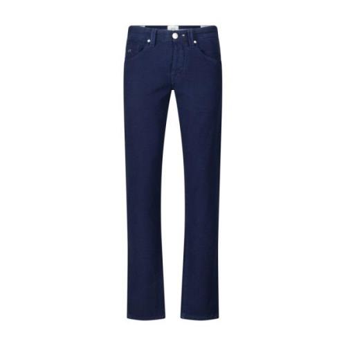 Tramarossa Slim Fit Buttoned Pants Blue, Herr