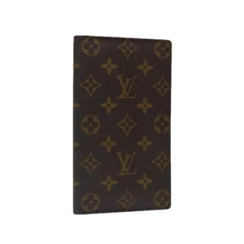 Louis Vuitton Vintage Pre-owned Belagd canvas plnbcker Brown, Dam