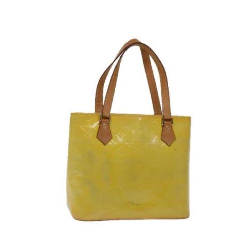 Louis Vuitton Vintage Pre-owned Laeder louis-vuitton-vskor Yellow, Dam