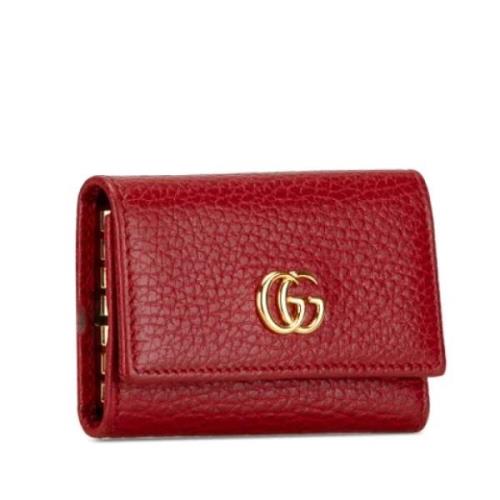 Gucci Vintage Pre-owned Laeder nyckelhllare Red, Dam