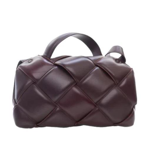 Bottega Veneta Vintage Pre-owned Laeder handvskor Red, Dam