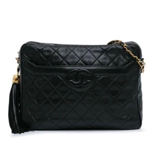 Chanel Vintage Pre-owned Laeder chanel-vskor Black, Dam