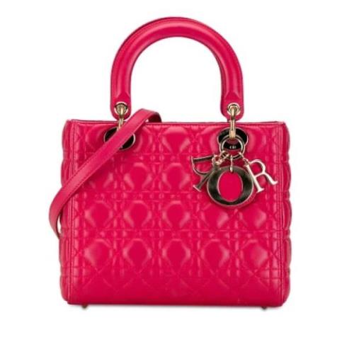 Dior Vintage Pre-owned Laeder dior-vskor Pink, Dam