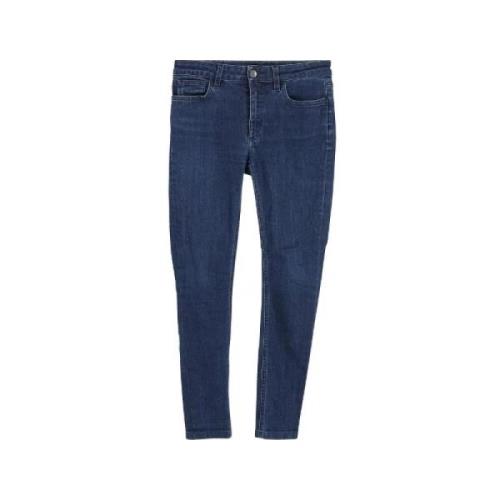 Dolce & Gabbana Pre-owned Pre-owned Bomull jeans Blue, Dam