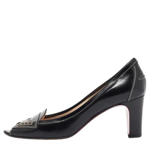 Christian Louboutin Pre-owned Pre-owned Laeder klackskor Black, Dam