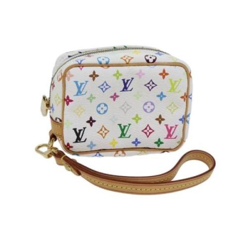 Louis Vuitton Vintage Pre-owned Canvas louis-vuitton-vskor White, Dam