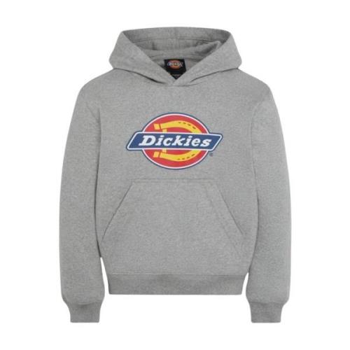 Dickies Icon Logo Hoodies Gray, Herr