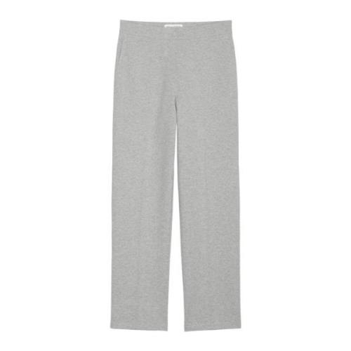 Marc O'Polo Vanliga chino-stil jerseybyxor Gray, Dam